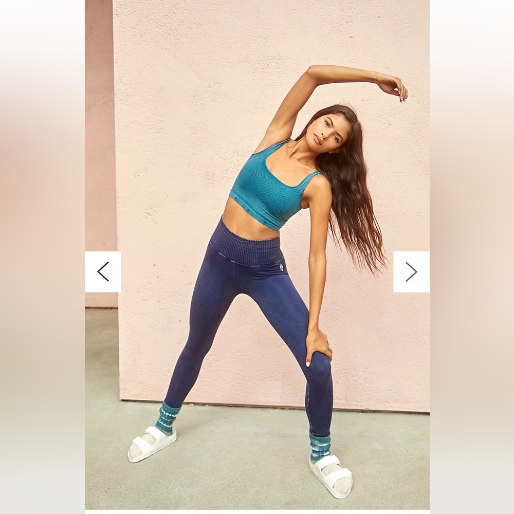 High-Rise 7/8 Length Good Karma Leggings - Deepest Navy